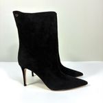 Gianvito Rossi Camoscio Stivale Pointed Toe Bootie Boots Black 39.5 EU NEW Photo 12