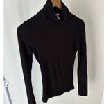 H&M  Black‎ Long Sleeve Turtleneck Size XS Photo 2