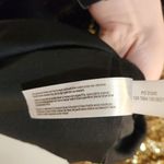 Eloquii  Long Sleeve Sequined Colorblock Mini Party Formal Dress Gold Black Sz 14 Photo 9