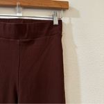 Naked Wardrobe Women's Snatched & Slit High Waist Leggings Size S Chocolate NWT Photo 3