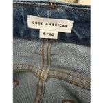 Good American Women’s 6/28 Good Classic Denim Raw Hem Jeans Photo 3