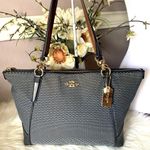 Coach Jacquard AvaTote Style F28468
Blue/Navy Photo 0