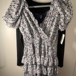 Cute floral dress White Size L Photo 0