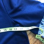 Pleione blue peplum top Photo 2