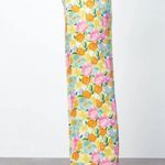 ZARA NWOT  Satin Effect High Waist Floral Pants Size XS Photo 3