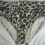 Bleu Rod Beattie  Leopard Print High-Waisted Bikini Bottoms Size 10 NWOT Photo 1