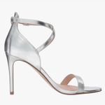 Chinese Laundry  Sabrie Stiletto Heels 7 / 37.5 Silver Metallic Photo 5