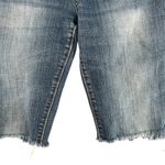 Old Navy The Sweetheart Long Cut-Off Denim Jean Shorts Jorts Raw Hem 4 Photo 1