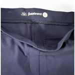 Betabrand Women's Dress Yoga Pants Navy Blue Size L Work Career Stretch capri Photo 3