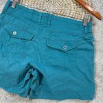 Kuhl  Women’s Kontra Breathable Shorts Cargo 6” Mid Rise Outdoor Hiking in Teal 6 Photo 7