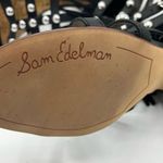 Sam Edelman Shaelynn Fringe Ankle Strap Studded Sandal Sz 8 Black Photo 7