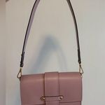Genuine Italian leather pink purse, comes with shoulder and cross body straps Photo 0