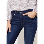 Loft • Dark Wash Modern Straight Jeans Photo 53