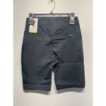 Mondetta  Performance Women's High-Rise Ribbed Biker Short Black Small New Photo 5