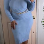Pretty Little Thing blue dress Photo 0