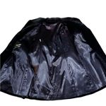 Vintage Borgazia Black Double Breasted Long Faux Fur Coat size 16 Photo 9