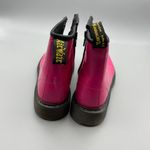 Dr. Martens Doc Martens UK 3 US Women's 5 Hot Pink 8 Eye Side Zip Combat Boots Delaney Girls Photo 2