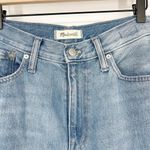 Madewell  The Momjean Gilford Wash Ripped Edition Straight Leg High Waist Jean 29 Photo 7