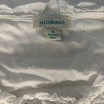 Sundance  White Embroidered Eyelet LS Collared Button-Front Shirt – Small Photo 4