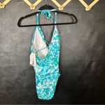 Time‎ and Tru Blue Floral One Piece Size XS Photo 1