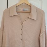 Free People  Beach Picnic Sweater Mini Dress Oversized Size XS Color: Natural Photo 2