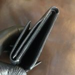 Gucci GG Guccissima Black Leather Bifold Wallet w/ Full Length Billfold Photo 9