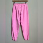 Aviator Nation  Logo Sweatpants Pants Neon Pink Sz Small Photo 3