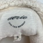 Aerie  Cream Hometown Holiday Quarter Zip Pullover Sweatshirt Size XL Photo 5