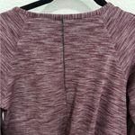 Lululemon  &go City Pullover Heathered Bordeaux Drama Rulu Size 4 Burgundy Red Photo 9