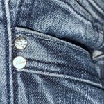 White House | Black Market WHBM Y2K  Slim Ankle Light Wash Rhinestone Jewel Jeans 0 Photo 2