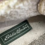 Eddie Bauer  Womens Tan Suede Lace-Up Ankle Boots Size 8.5 Faux Fur Lining Casual Photo 3