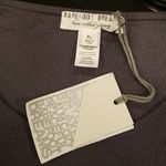 Barefoot Dreams 💕 Luxe Ribbed Jersey Long Sleeve Tee Graphite (Dark Grey) XL NWT Photo 9