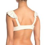 PilyQ New. ivory lace and ruffle bikini set. Small. Retails $179 Photo 10