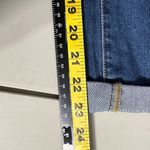 GRACE IN LA Easy Fit Jeans Womens 31 Blue Stretch Denim Distressed Cropped Capri Photo 13