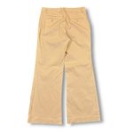 Theory  Tan Beige Wide Leg Flare Dress Pants Women's Size 4 Cotton Blend Photo 1