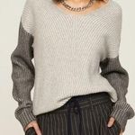 NAADAM Grey Fisherman Sweater Gray Size M Photo 0