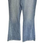 SO  Jeans Junior Sz 15 Y2K Medium Wash Blue Denim Flare Jeans VTG Deadstock NWT Photo 2