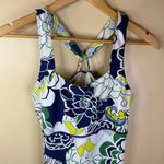 Title Nine Floral Sleeveless Racerback Strappy Dream Mini Dress Size Medium Photo 1