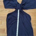 Walter Baker  Blue Cut Out MIDI Dress Size XL Photo 8