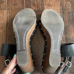 Bleecker and Bond  Sandra  Leather Wedge Black Studded Platform Sandals  Size 10 Photo 7