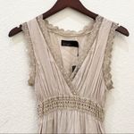 Wish NWT Peony Taj Dress Beige Small Photo 4