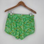 DSG Athletic Shorts Green Abstract Print Elastic Waist Size S Photo 4