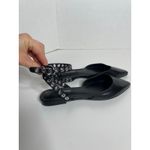 Nine West Brez ankle strap flat in black with metallic grommets Size 5 Photo 5