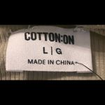 Cotton On Tory V neck halter top. Desert Sage. Size Large Photo 6