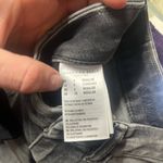 American Eagle  Next Level Stretch grey black distressed skinny jeans raw hem Photo 8