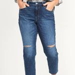 Old Navy NWOT High-Waisted O.G. Straight Ripped Cut-Off Jeans Photo 0