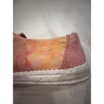 Hey Dude Wendy Tie Dye Lemon Ombre Pink Yellow Shoes Women’s Size 10 Photo 13
