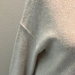 Hem & Thread  Cream Sweater Plaid Hem Panel NWT Photo 2