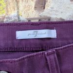 7 For All Mankind  purple jeans shorts size 28 Photo 2