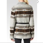 Paige Haylynn Mojave Wool Blend Tie Waist Brown S Photo 10